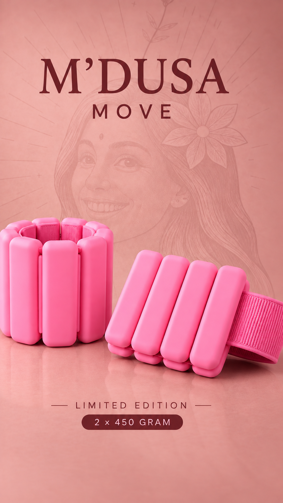 M’DUSA MOVE – Weighted Bands| 2 × 238 g of 2 x 450 g