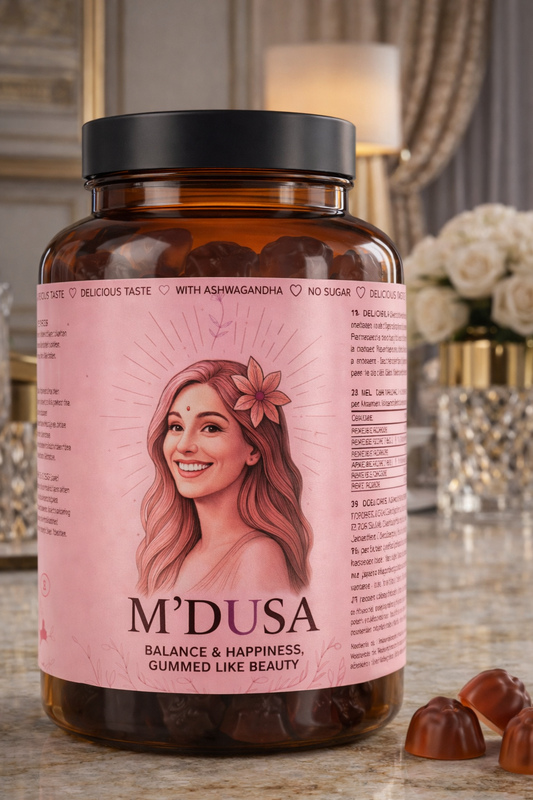 M’DUSA Ashwagandha Gummies – Premium KSM-66® (60 gummies)