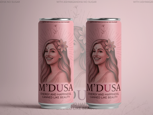 M'DUSA Energy Drink - 12 & 24 Packs